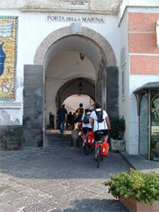 Italy-Campania-Gulf of Naples & Amalfi Coast by Boat and Bike